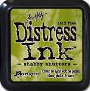 Distress ink mini pad - shabby shutters